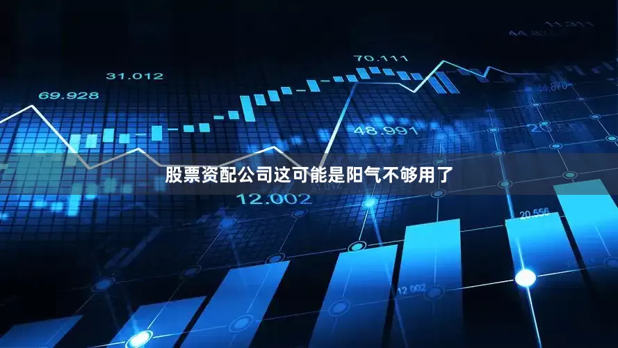 股票资配公司这可能是阳气不够用了